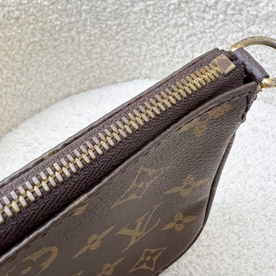 LV My World Tour Multi Pochette Accessoires MPA in Monogram Canvas, Khaki Strap and GHW (Model: P01458)