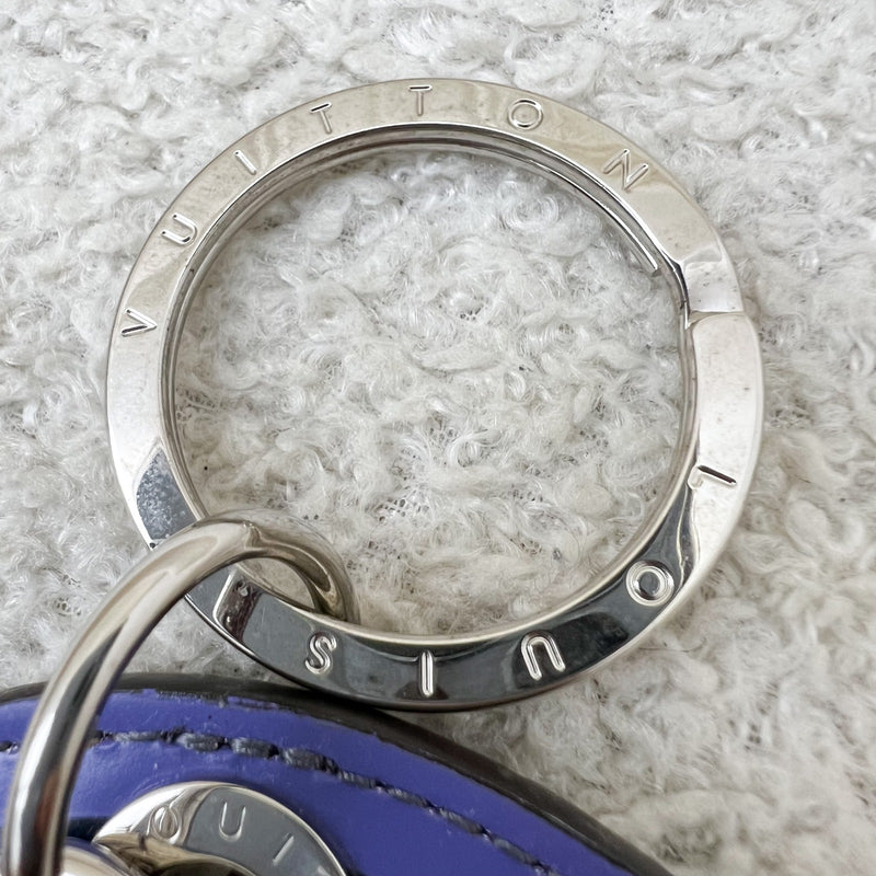 LV Damier Graphite Alps Round Bag Charm and SHW