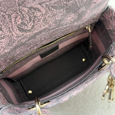 Dior Medium Lady D-Lite in Dior Rivera Embroidery and LGHW