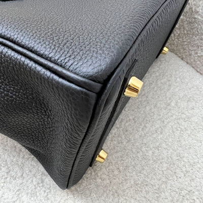 Hermes Birkin 25 in Black Noir Togo Leather and GHW