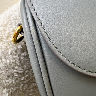 Dior Medium Bobby Flap in Grey Stone Calfskin and GHW (Model: M9319UMOL, Colour: 41G)