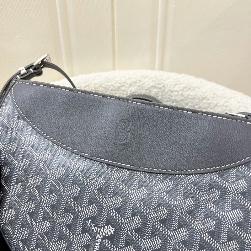 Goyard Hirondelle PM Bag in Gris Grey Goyardine Canvas