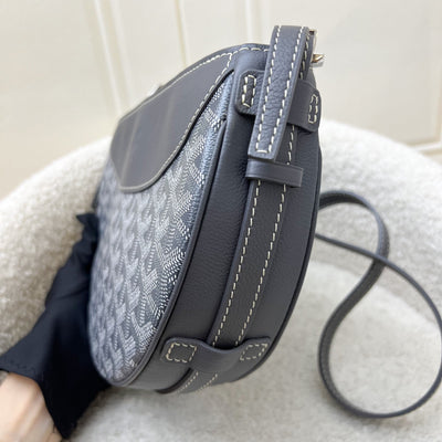 Goyard Hirondelle PM Bag in Gris Grey Goyardine Canvas