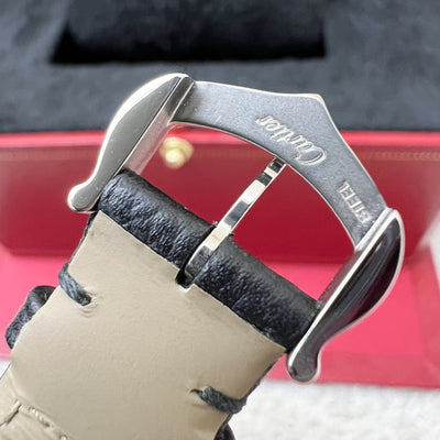 Cartier Tank Must Watch Small Model Quartz, Black Leather Strap, Quartz Movement (WSTA0042)