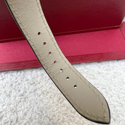 Cartier Tank Must Watch Small Model Quartz, Black Leather Strap, Quartz Movement (WSTA0042)