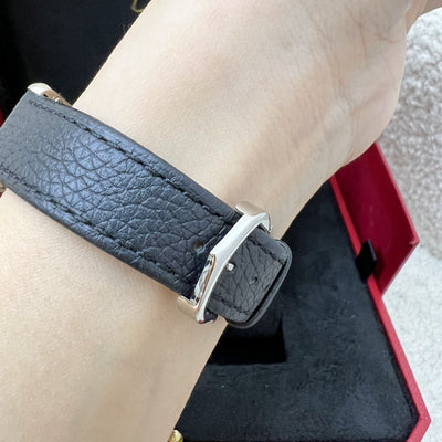 Cartier Tank Must Watch Small Model Quartz, Black Leather Strap, Quartz Movement (WSTA0042)