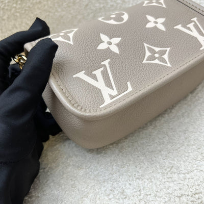 [BN - May 2024] LV Nano Diane in Tourterelle (Grey) / Creme Giant Monogram Empreinte Leather and GHW