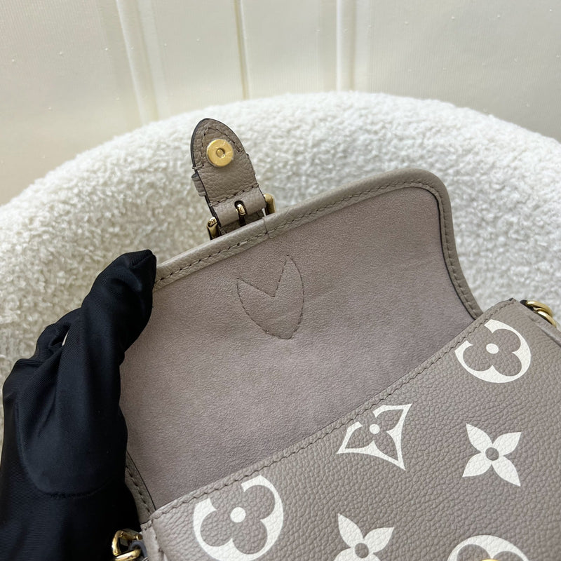 [BN - May 2024] LV Nano Diane in Tourterelle (Grey) / Creme Giant Monogram Empreinte Leather and GHW