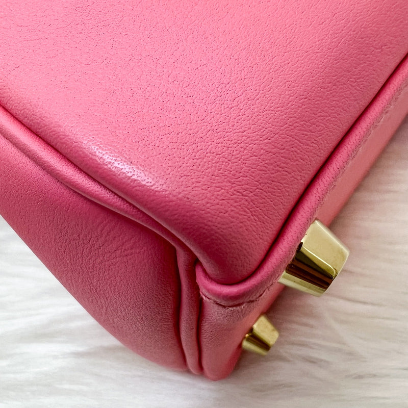 Hermes Kelly 25 in Rose Azalee Swift Leather and GHW