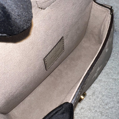 [BN - May 2024] LV Nano Diane in Tourterelle (Grey) / Creme Giant Monogram Empreinte Leather and GHW