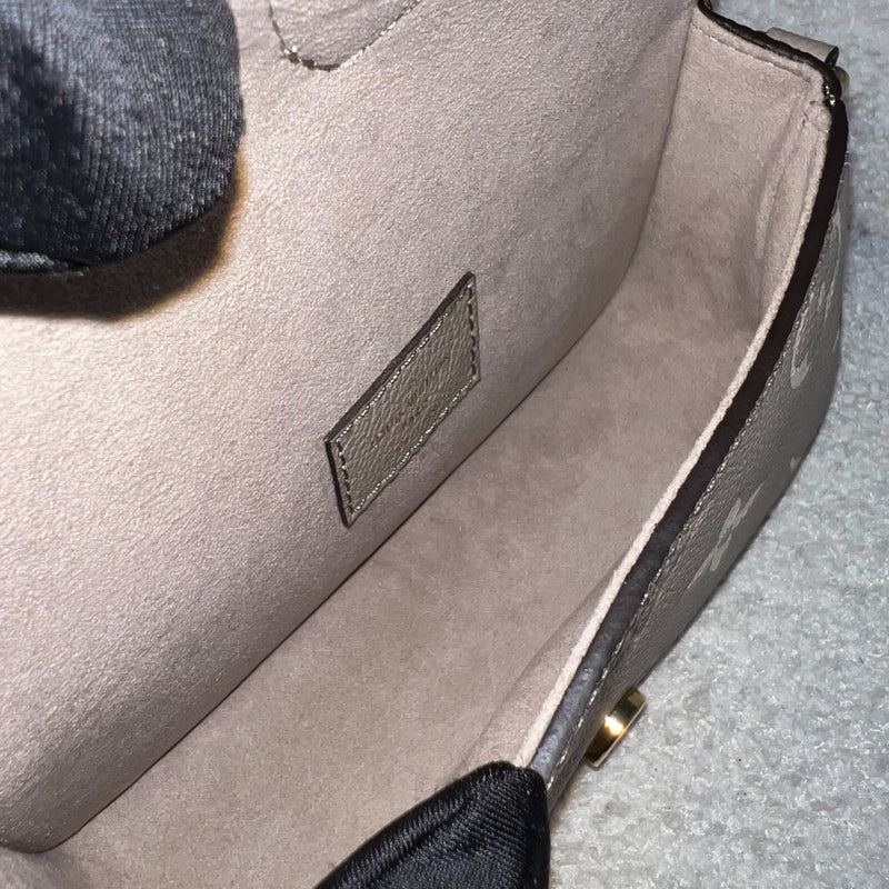 [BN - May 2024] LV Nano Diane in Tourterelle (Grey) / Creme Giant Monogram Empreinte Leather and GHW