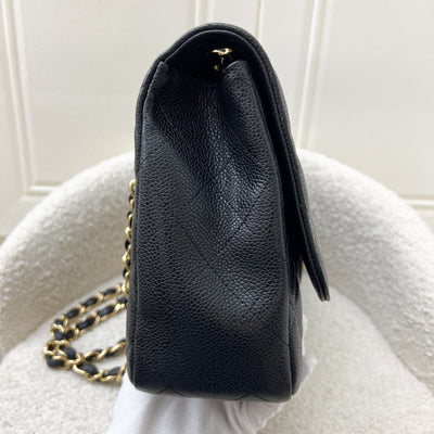 Chanel Jumbo Classic Flap SF in Black Caviar and GHW