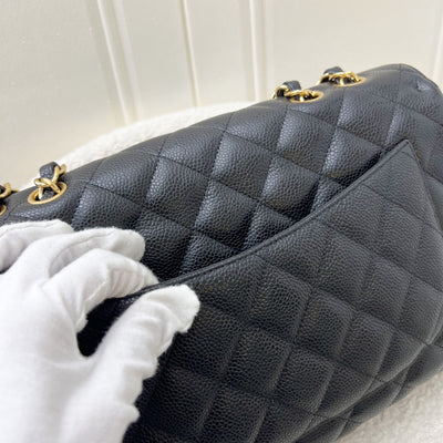 Chanel Jumbo Classic Flap SF in Black Caviar and GHW