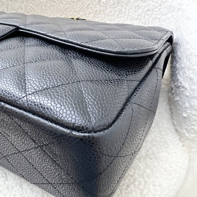 Chanel Jumbo Classic Flap SF in Black Caviar and GHW