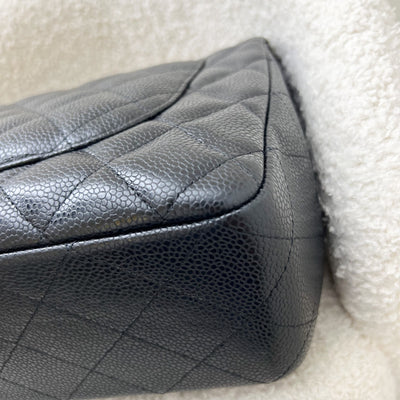 Chanel Jumbo Classic Flap SF in Black Caviar and GHW