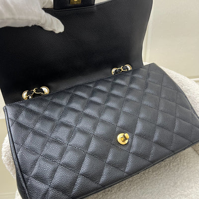 Chanel Jumbo Classic Flap SF in Black Caviar and GHW