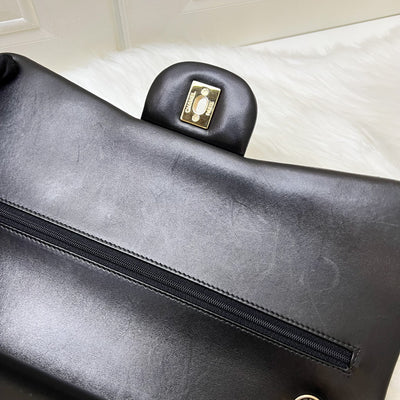 Chanel Jumbo Classic Flap DF in Black Lambskin and GHW