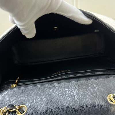 Chanel Jumbo Classic Flap SF in Black Caviar and GHW