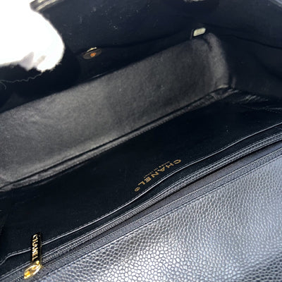 Chanel Jumbo Classic Flap SF in Black Caviar and GHW