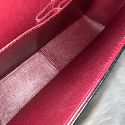 Chanel Jumbo Classic Flap DF in Black Lambskin and GHW