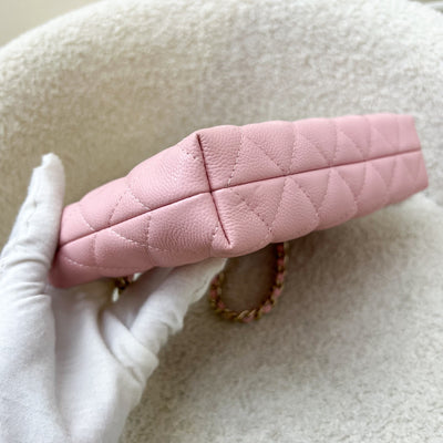 [Brand New] Chanel 25C / 25B Mini Clutch with Chain in Pink Caviar and SHW (Model: AP4423)