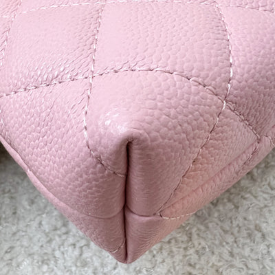 [Brand New] Chanel 25C / 25B Mini Clutch with Chain in Pink Caviar and SHW (Model: AP4423)