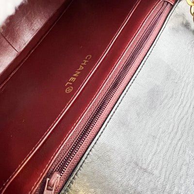 Chanel Medium Diana Flap in Black Lambskin and 24K GHW