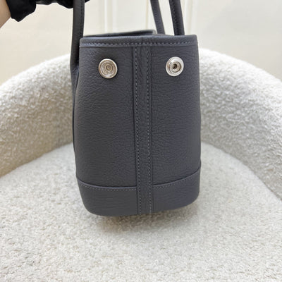 [BN - Local Set - Sep 2025] Hermes Mini Garden Party 23 in Ardoise Negonda Leather and PHW