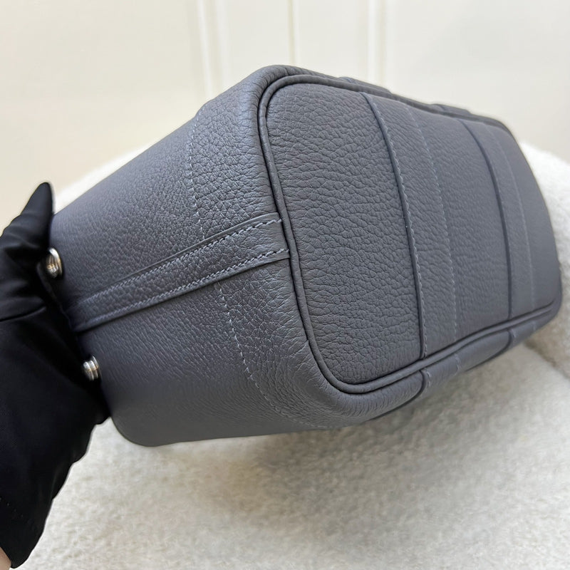 [BN - Local Set - Sep 2025] Hermes Mini Garden Party 23 in Ardoise Negonda Leather and PHW