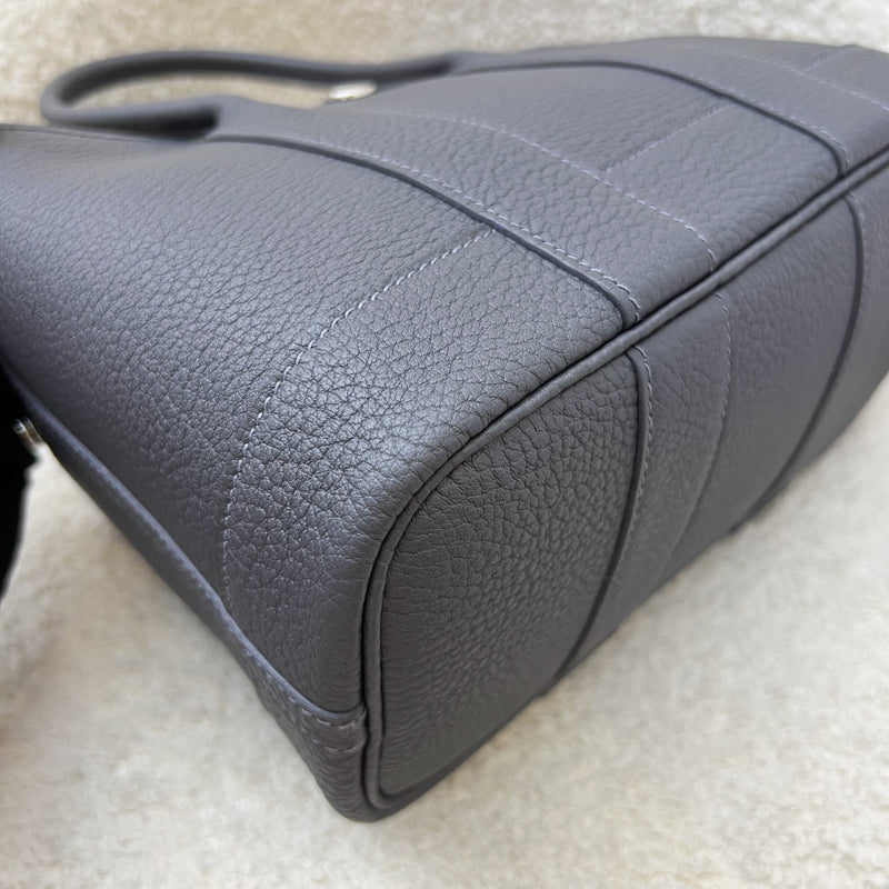 [BN - Local Set - Sep 2025] Hermes Mini Garden Party 23 in Ardoise Negonda Leather and PHW