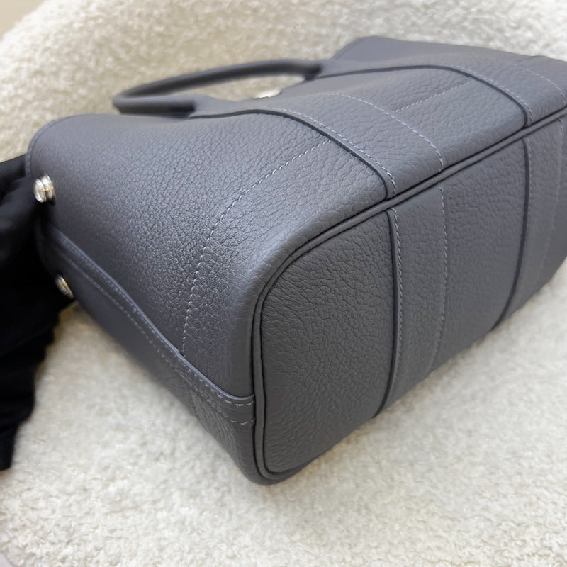 [BN - Local Set - Sep 2025] Hermes Mini Garden Party 23 in Ardoise Negonda Leather and PHW