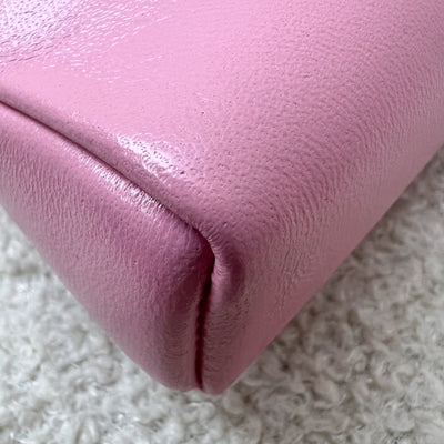 Chanel 31 Nano Shopping Bag in 25P Cotton Candy Pink Shiny Calfskin and LGHW