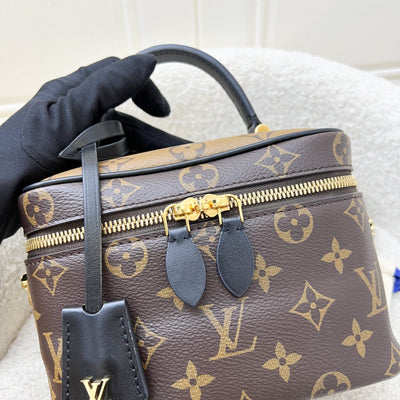 LV Vanity PM in Monogram Canvas, Black Trim and GHW (Model: M45165)