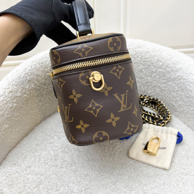 LV Vanity PM in Monogram Canvas, Black Trim and GHW (Model: M45165)