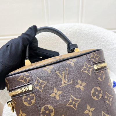 LV Vanity PM in Monogram Canvas, Black Trim and GHW (Model: M45165)