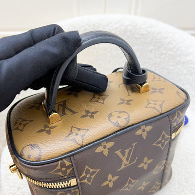 LV Vanity PM in Monogram Canvas, Black Trim and GHW (Model: M45165)