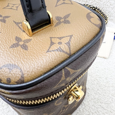 LV Vanity PM in Monogram Canvas, Black Trim and GHW (Model: M45165)
