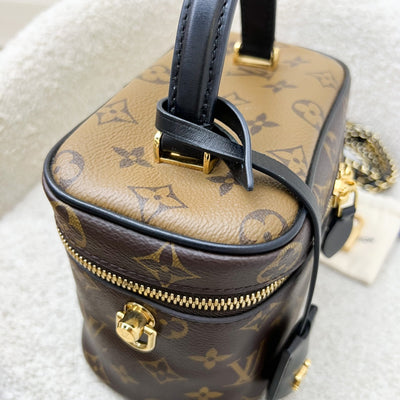 LV Vanity PM in Monogram Canvas, Black Trim and GHW (Model: M45165)