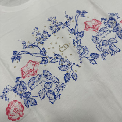 Christian Dior Girl's Tee in White Size 13