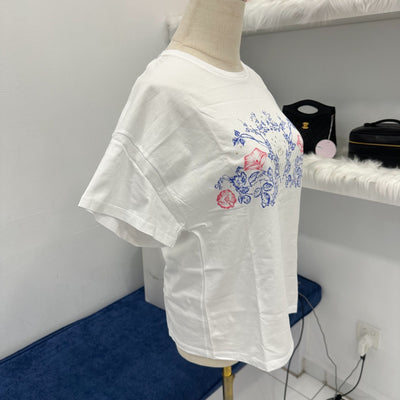 Christian Dior Girl's Tee in White Size 13