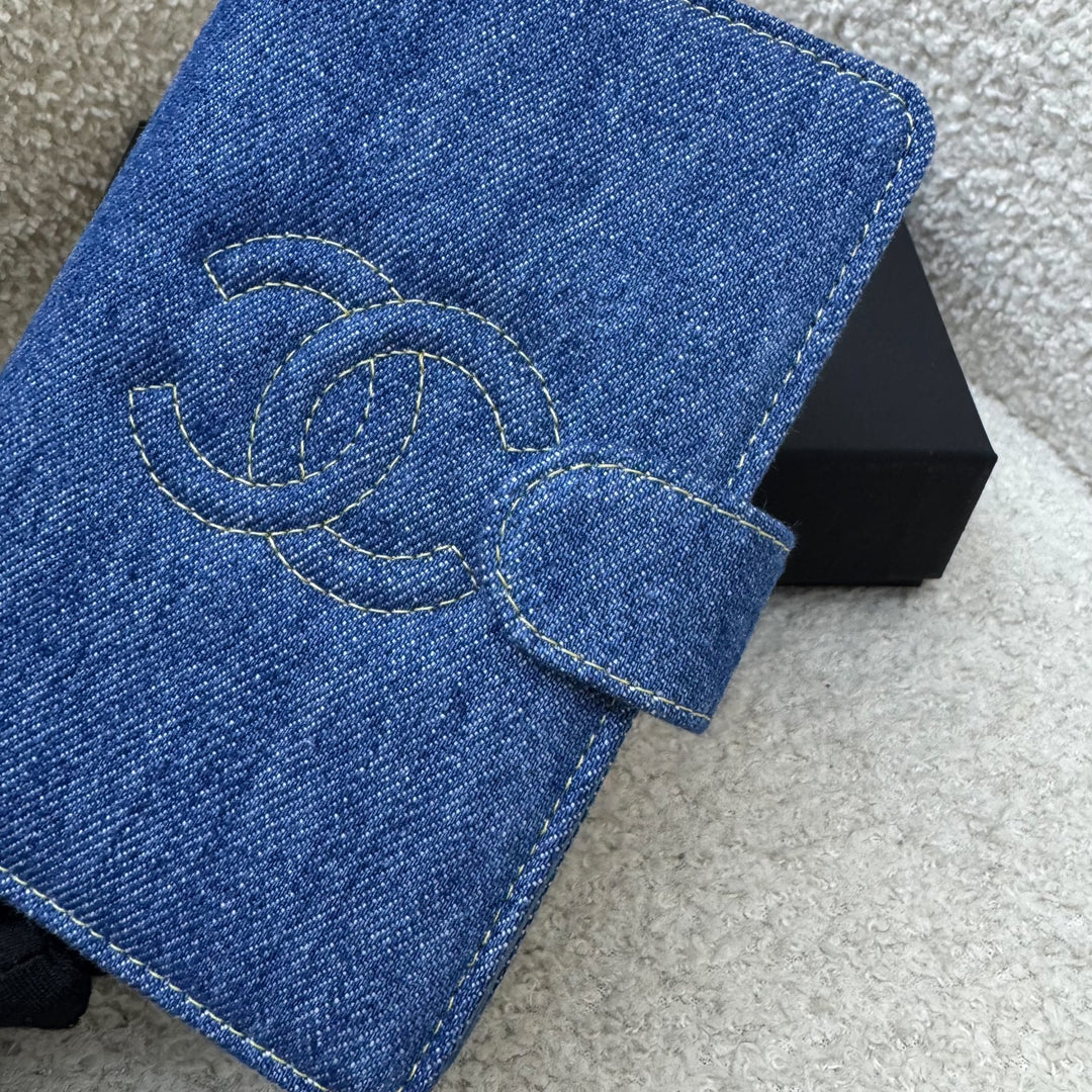 Chanel VIP Gift 26C Passport Holder in Denim and SHW – Brands Lover