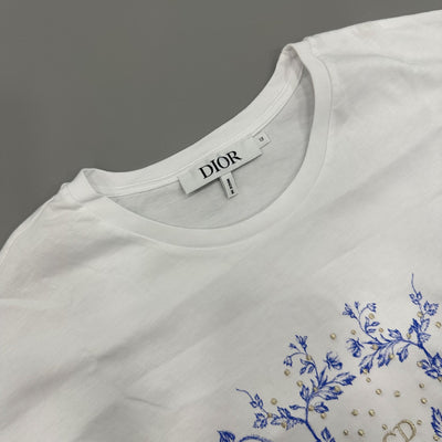 Christian Dior Girl's Tee in White Size 13