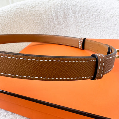 Hermes Kelly Belt in Gold Epsom Leather RGHW