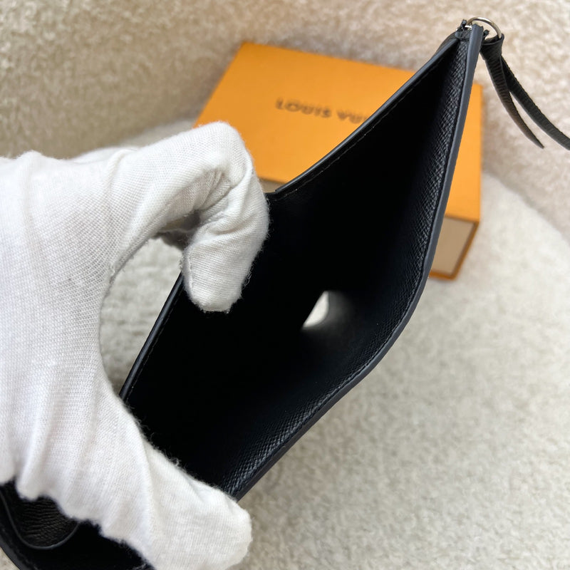 LV x TM Victorine Wallet in Murakami Multicolore Noir Black Monogram Canvas (Model: M14163)