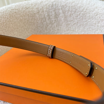 Hermes Kelly Belt in Gold Epsom Leather RGHW