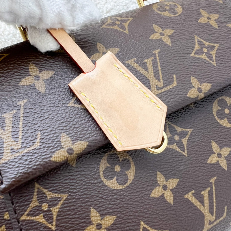 LV Cluny Mini in Monogram Canvas and GHW (Model: M46055)