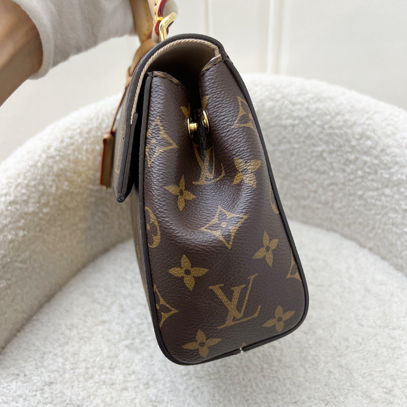 LV Cluny Mini in Monogram Canvas and GHW (Model: M46055)