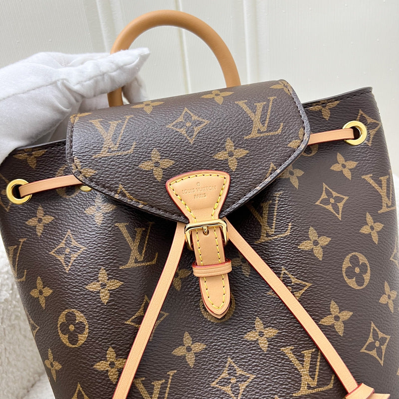 LV Montsouris BB Backpack in Monogram Canvas GHW