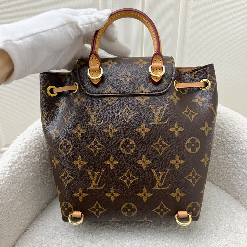 LV Montsouris BB Backpack in Monogram Canvas GHW