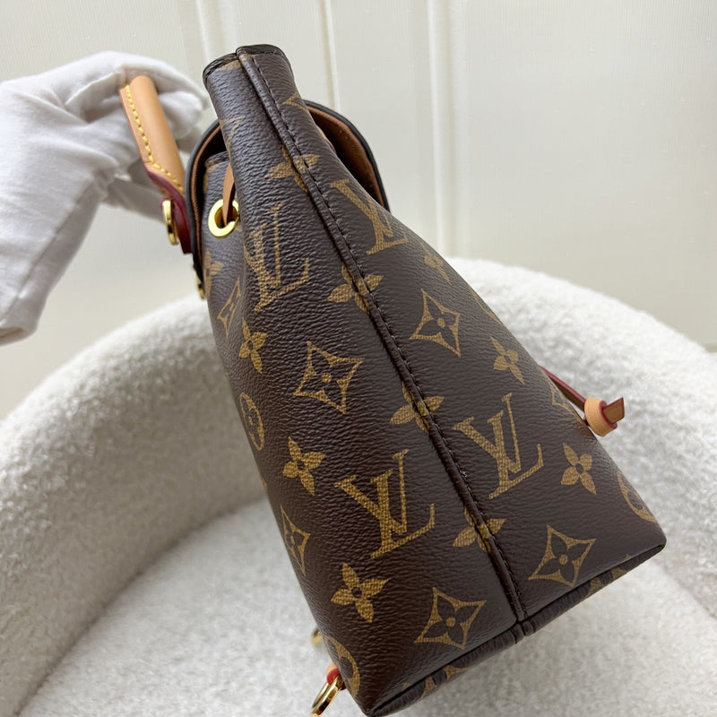 LV Montsouris BB Backpack in Monogram Canvas GHW